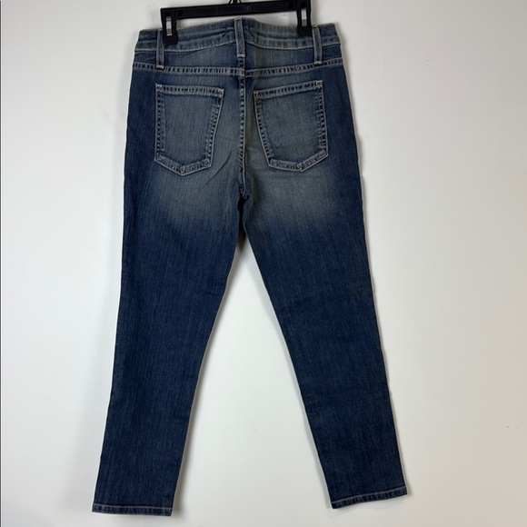 L'AGENCE Blue Ankle Cropped Jeans Slim Fit Ankle Length Size 25 NWT - Picture 3 of 9